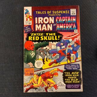 Tales Of Suspense 65 Iron Man Red Skull Fine - 5.  5