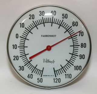 Vintage B.  Altman & Co Department Store Advertising Round Thermometer NYC RARE 3