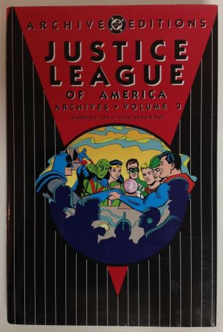 Rare 1994 Justice League Of America Dc Archive Edition Vol 3 1st Print Hard Cov
