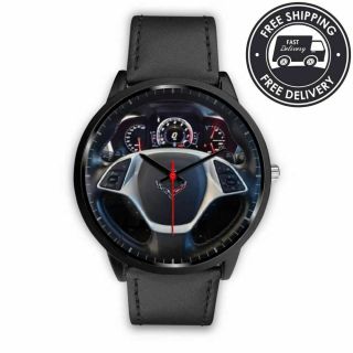 C7 Z51 3lt Corvette Collectible Steering Wheel Watch : Chevrolet