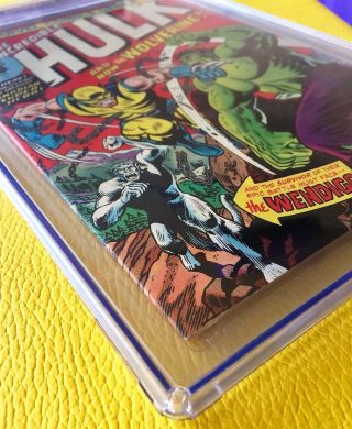 Incredible Hulk 181 CGC 9.  6 (Restored) Nov 1974 - Bronze Age Key Grail Comic 3