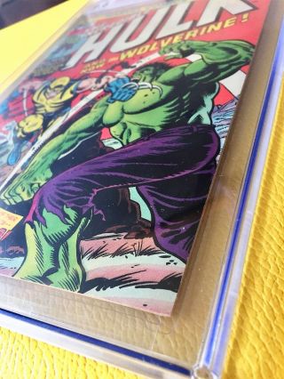 Incredible Hulk 181 CGC 9.  6 (Restored) Nov 1974 - Bronze Age Key Grail Comic 6