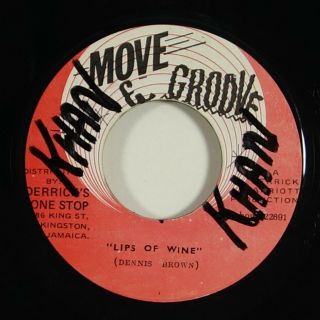 Dennis Brown " Lips Of Wine " Reggae 45 Move & Groove Mp3