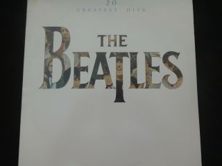 The Beatles " 20 Greatest Hits " Lp.  1st Pressing (sv - 12245) 1982.  Rare
