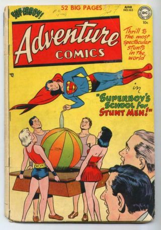 Adventure Comics 165 (superboy) Golden Age - Dc Comics Fair {randy 