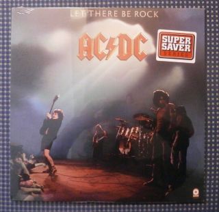 Rare Ac/dc Let There Be Rock 12 " Vinyl Record Lp Sd 36 - 151 U.  S.  2nd Press