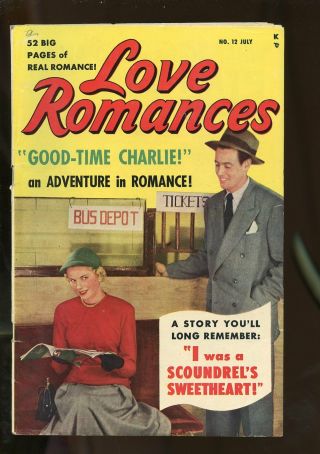 Love Romances 12 Very Good / Fine 5.  0 1950 Atlas