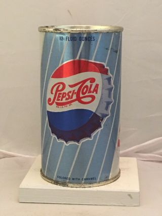 Pepsi Cola Soda Can - Bottom Opened Juice Tab - Pre - Zip