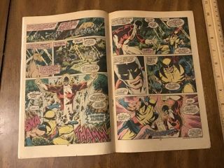 Vintage X - Men 109 Bronze Age Comic Book 1978 by Marvel Comics Complete 6