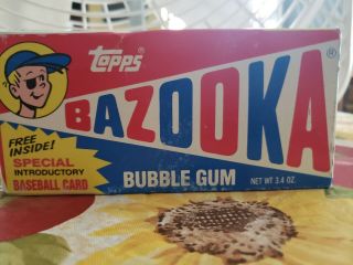 Vintage Bazooka Bubble Gum