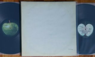 The Beatles White Album 1968 2lp Apple Swbo - 101 Numbered W/ Poster & 4 Pics Vg,
