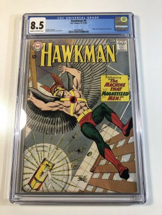 Hawkman 4 (1964) Dc Comics Cgc 8.  5 Vf,  1st Appearance Zatanna