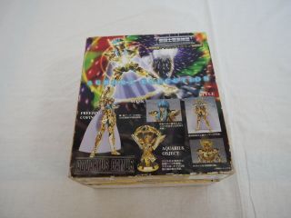 Saint Seiya Myth Gold Cloth Aquarius Camus Action Figure Bandai Masami Kurumada 7