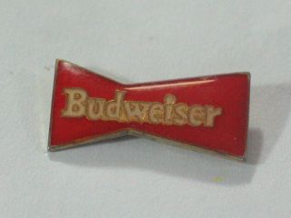 Vintage Budweiser Bowtie Enamel Beer Pin,   (9)