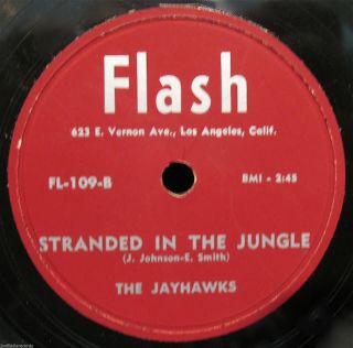 The Jayhawks - Stranded In The Jungle - A Top Quality Doo Wop 78 - Flash Fl - 109