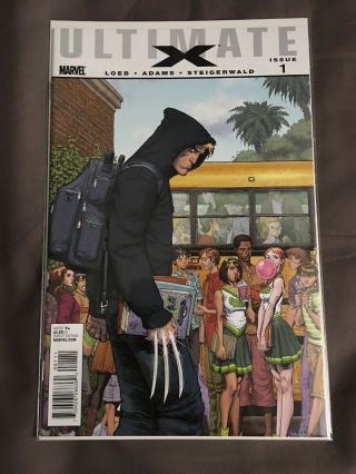 Ultimate X Issue 1 (1:8 Metal Claw Variant) 1st Appearance Of Wolverines Son
