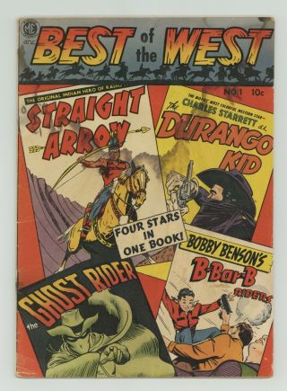 Best Of The West (a - 1 Comics) 1 1951 Fr 1.  0