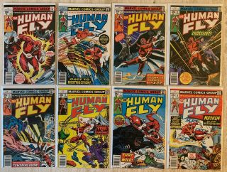 The Human Fly 1 - 19 | Complete 1977 - 1979 Marvel Series | Ranges From Vg,  To Vf -