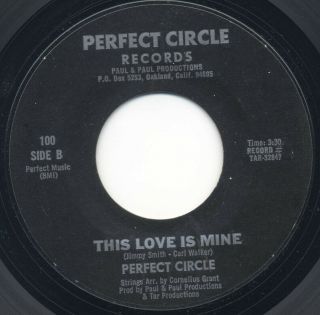 Sweet Harmony/funk - Perfect Circle - This Love Is Mine - Perfect Circle