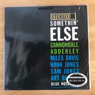 Classic Records Blue Note 1595 Cannonball Adderley Somethin’ Else 200g Lp