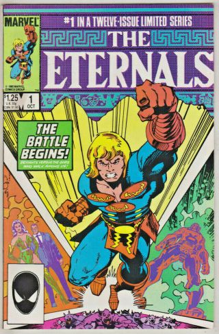 Eternals 1 Vf/nm 1985 Marvel Comics