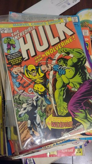 The Incredible Hulk 181 (1974,  Marvel) Stan Lee - First Appearance Wolverine