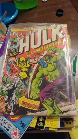 The Incredible Hulk 181 (1974,  Marvel) Stan Lee - First Appearance Wolverine 2