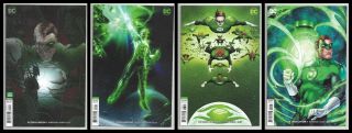 Green Lantern 1 2 3 4 Virgin Variant Set (1st Print) Hal Jordan Dc 2018 Nm - Nm