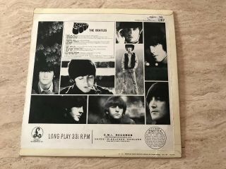The Beatles RUBBER SOUL Vinyl LP 1st Press Mono EX,  RARE 4