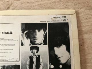 The Beatles RUBBER SOUL Vinyl LP 1st Press Mono EX,  RARE 5