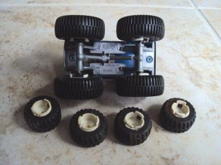 Vintage Hot Wheels BIG FOOT Ford Pickup Truck with large and small wheels,  loose 2