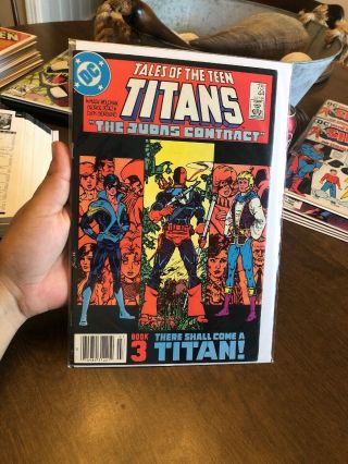 Tales Of The Teen Titans “the Judas Contract” 44 July 1984