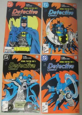 Complete Batman Storyline Batman Year Two Parts 1 - 4 Detective Comics 575 - 578