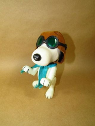 Vintage Snoopy Peanuts Pocket Doll Wwi Flying Ace 1966