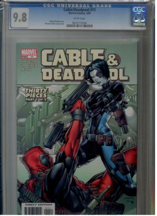 Cable & Deadpool 11 Cgc 9.  8 Wp