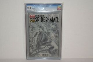 The Spider - Man 1 CGC 9.  8 Alex Ross variant Cover 2