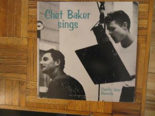 Chet Baker,  Sings,  Pacific Jazz Label,  10 Inch Lp