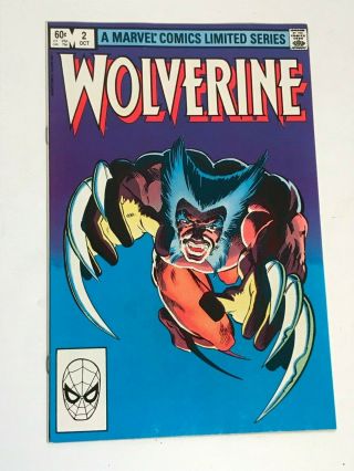 Wolverine 2 Limited Series 1982 Frank Miller Vf,  Marvel Comics