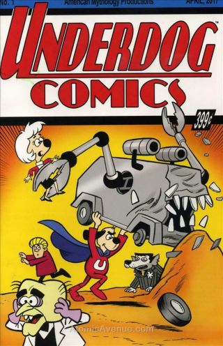 Underdog Comics 1 Vf/nm; American Mythology | Save On - Details Inside