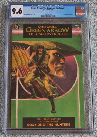 Green Arrow: The Longbow Hunters 1 Cgc 9.  6 - 1st Appearance Of Shado