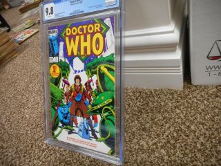 Doctor Who 1 cgc 9.  8 DC 1984 1st series for the Dr WHITE pgs TV show movie 2