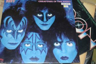 Kiss Creatures Of The Night Orig Import Hard Rock Japan 1982 Ex Vinyl Lp