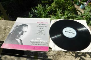 Beethoven Piano Concerto 4 Richter - Haaser Columbia Stereo B/s Sax 2403 Uk Ed1 Lp