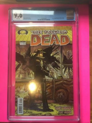 The Walking Dead 1 (oct 2003,  Image) First Printing Cgc 9.  6 Kirkman Zombies