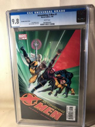 Astonishing X - Men 1 Cgc 9.  8 John Cassady Color Variant Cover - Wolverine