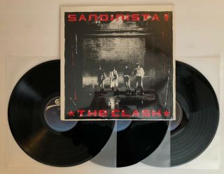 The Clash - Sandinista - 1980 Us 1st Press (nm -) In Shrink Ultrasonic