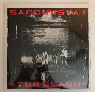 The Clash - Sandinista - 1980 US 1st Press (NM -) In Shrink Ultrasonic 2