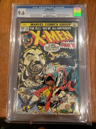 The X - Men 94 (aug 1975,  Marvel) Cgc 9.  6