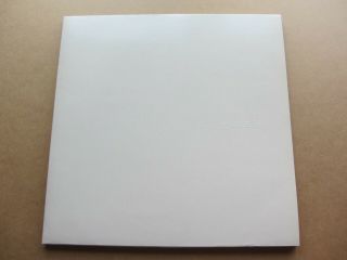 The Beatles White Album Orig 1989 Uk Stereo Lp & Inserts Renting Labels Ex,