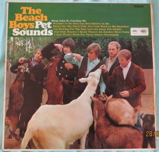 The Beach Boys - Pet Sounds - 1966 Uk Capital Mono Lp